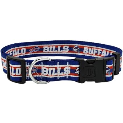 Pets First Collier pour chien sous licence NFL, robuste, solide et durable, Taille XL, Buffalo Bills Disponible pour 31 équipes de football en 4 tailles Pets First Collier pour chien sous licence NFL, robuste, solide et durable, Taille XL, Buffalo Bills Disponible pour 31 équipes de football en 4 tailles