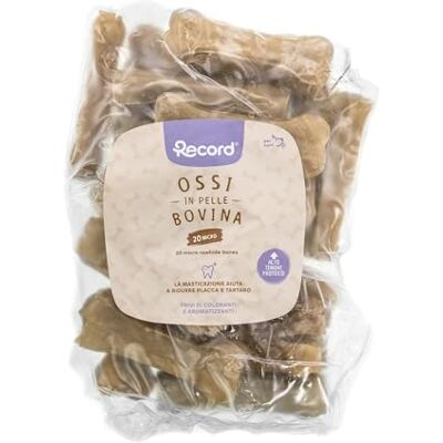 BestBone 20 Os en cuir de bovin micro thermorétréci pour chiens BestBone 20 Os en cuir de bovin micro thermorétréci pour chiens