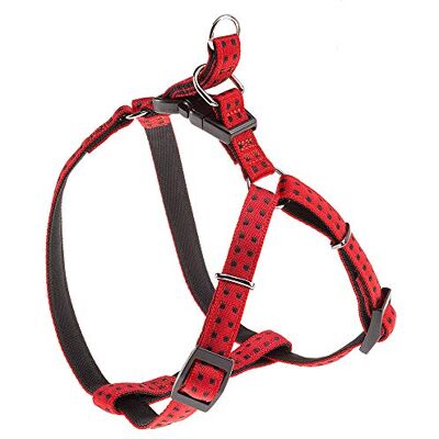 Harnais pour chien en nylon FERPLAST Cricket P - Petit, Rouge Harnais pour chien en nylon FERPLAST Cricket P - Petit, Rouge