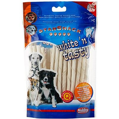 Nobby Stick à Mâcher pour Chien Blanc 12,5 cm 6-7 mm 30 Pièces Nobby Stick à Mâcher pour Chien Blanc 12,5 cm 6-7 mm 30 Pièces