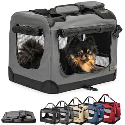 Lionto - TB10010 - Sac de transport pliable pour animaux - Pour petits chiens et chats Lionto - TB10010 - Sac de transport pliable pour animaux - Pour petits chiens et chats