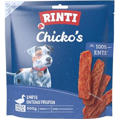 Rinti Chicko Megapack Bandes de canard faciles à digérer en filet de canard 100% filet de canard pour chiens adultes Friandise faible en gras et sans sucre sans additifs dans un sac fraîcheur 5 x Rinti Chicko Megapack Bandes de canard faciles à digérer en filet de canard 100% filet de canard pour chiens adultes Friandise faible en gras et sans sucre sans additifs dans un sac fraîcheur 5 x