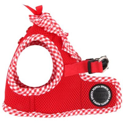 Puppia Harnais pour chien de petite et moyenne taille Gilet souple pour une occasion spéciale Également utilisable comme harnais pour chiot Laisse anti-traction pour chien, rouge, XS Puppia Harnais pour chien de petite et moyenne taille Gilet souple pour une occasion spéciale Également utilisable comme harnais pour chiot Laisse anti-traction pour chien, rouge, XS