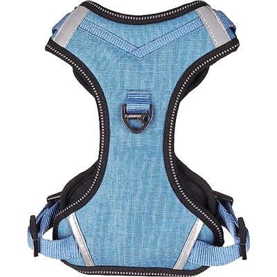 FLAMINGO Harnais Heron Bleu M 36-48CM 20MM FLAMINGO Harnais Heron Bleu M 36-48CM 20MM