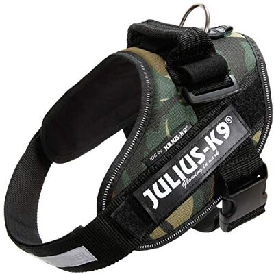 Julius-K9 Harnais IDC Power, Taille: 0, Camouflage Armée Julius-K9 Harnais IDC Power, Taille: 0, Camouflage Armée