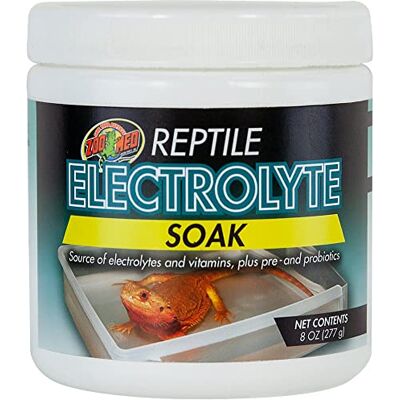 Zoo Med Trempage électrolyte, 237 ml. Zoo Med Trempage électrolyte, 237 ml.