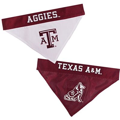 Pets First Collegiate Pet Accessories Bandana réversible Texas A&M Aggies Taille L/XL Pets First Collegiate Pet Accessories Bandana réversible Texas A&M Aggies Taille L/XL