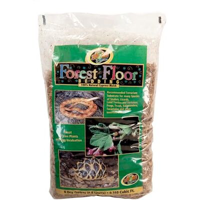 Zoo Med Laboratories Forest Floor Beddng 8 Quarts CM-8 Zoo Med Laboratories Forest Floor Beddng 8 Quarts CM-8