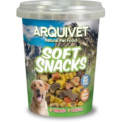 Arquivet Soft Snacks pour chien, os et cœurs Mix 300 g pour chien Snacks, friandises, friandises, récompenses et récompenses canines Aliment pour compléter son régime alimentaire Arquivet Soft Snacks pour chien, os et cœurs Mix 300 g pour chien Snacks, friandises, friandises, récompenses et récompenses canines Aliment pour compléter son régime alimentaire