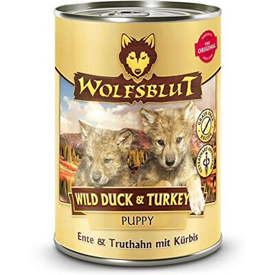 Wolfsblut Wild Duck & Turkey Puppy – 395 g (Lot de 6) Wolfsblut Wild Duck & Turkey Puppy – 395 g (Lot de 6)