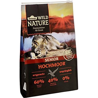 Dehner Wild Nature Nourriture sèche pour chiens senior Bergweide Sans céréales Nourriture sèche naturelle avec canard Pour chiens sensibles et âgés Teneur élevée en viande Sensitif 4 kg Dehner Wild Nature Nourriture sèche pour chiens senior Bergweide Sans céréales Nourriture sèche naturelle avec canard Pour chiens sensibles et âgés Teneur élevée en viande Sensitif 4 kg