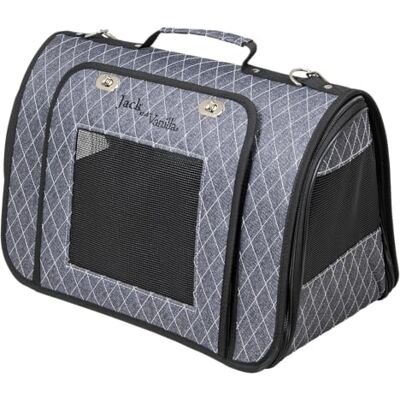 JACK AND VANILLA JV BIZOU Draagtas Grijs-44x25x27cm JACK AND VANILLA JV BIZOU Draagtas Grijs-44x25x27cm