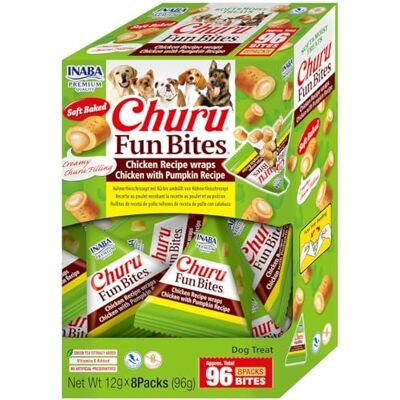 INABA Snacks pour Chiens - Friandises Douces - Pack 8 INABA Snacks pour Chiens - Friandises Douces - Pack 8