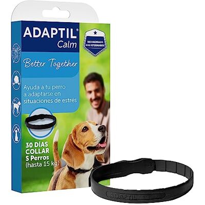 ADAPTIL calme Anti-stress pour les chiens peurs, apprentissage, Bruits importants, Adoption Collier S pour petits chiens ADAPTIL calme Anti-stress pour les chiens peurs, apprentissage, Bruits importants, Adoption Collier S pour petits chiens