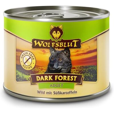 Wolfsblut Nourriture pour chiens adultes Dark Forest 200 g (Pack de 6) Wolfsblut Nourriture pour chiens adultes Dark Forest 200 g (Pack de 6)