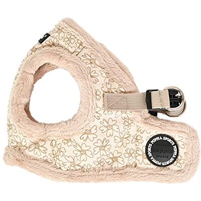 Puppia Harnais de poitrine pour chiens de petite et moyenne taille Harnais hépatica B Réglable et confortable Beige Puppia Harnais de poitrine pour chiens de petite et moyenne taille Harnais hépatica B Réglable et confortable Beige