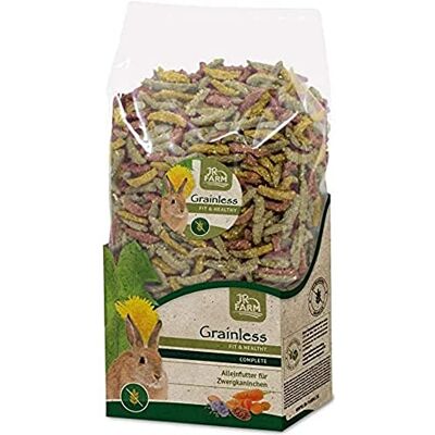 JR Farm Grainless Health Complete Lapin nain 1,2 kg JR Farm Grainless Health Complete Lapin nain 1,2 kg