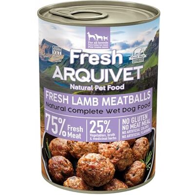 Arquivet Boulettes d'Agneau - Pack de 6 - Nourriture pour chiens Arquivet Boulettes d'Agneau - Pack de 6 - Nourriture pour chiens