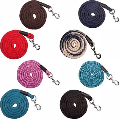 HKM Longhina?da equitazione 180cm in nylon semi rigido con moschettone modello Aachen 180 cm HKM Longhina?da equitazione 180cm in nylon semi rigido con moschettone modello Aachen 180 cm