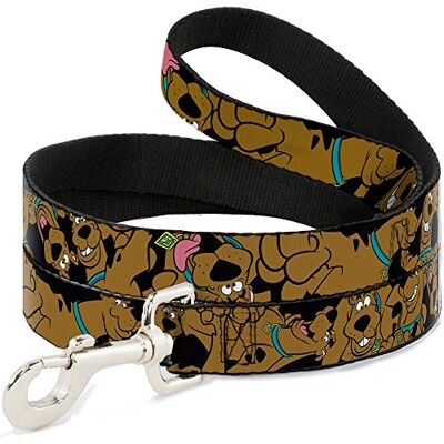 Buckle-Down Scooby Doo Laisse empilée pour chien Noir Différentes longueurs et largeurs pour chiens et chats de petite, moyenne et grande taille, 1,8 m de long – 1,27 cm de large Buckle-Down Scooby Doo Laisse empilée pour chien Noir Différentes longueurs et largeurs pour chiens et chats de petite, moyenne et grande taille, 1,8 m de long – 1,27 cm de large