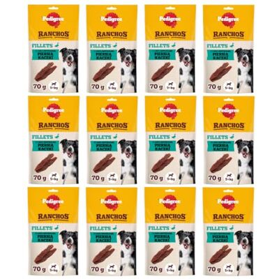Pedigree **Filets PED Ranchos 12 x 70 g Dk DE/NL** Pedigree **Filets PED Ranchos 12 x 70 g Dk DE/NL**