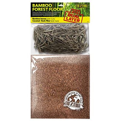 Exo Terra Exoterra Substrat de Forêt de Bambou Naturel pour Reptile/Amphibien 8,8 L Exo Terra Exoterra Substrat de Forêt de Bambou Naturel pour Reptile/Amphibien 8,8 L