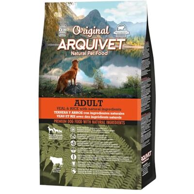 Arquivet Original Croquettes pour chien adulte Bœuf et riz Adulte 3 kg Arquivet Original Croquettes pour chien adulte Bœuf et riz Adulte 3 kg