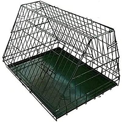 Ellie-Bo Modèle M Cage Pliable pour Chiens - Porte Frontale Incline, Base Métallique, Noir Ellie-Bo Modèle M Cage Pliable pour Chiens - Porte Frontale Incline, Base Métallique, Noir