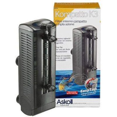 Askoll 952177 Éponge mécanique de rechange pour filtre Kompatto 3/Fluval U3 Askoll 952177 Éponge mécanique de rechange pour filtre Kompatto 3/Fluval U3