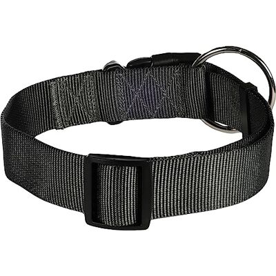 FLAMINGO Collier ZIGGI Gris Fonce XL 55-75CM 40MM FLAMINGO Collier ZIGGI Gris Fonce XL 55-75CM 40MM