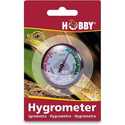 Hobby Hygromètre Adhésif pour Terrarium Hobby Hygromètre Adhésif pour Terrarium