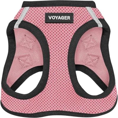 Best Pet Supplies Harnais BPS Voyager Ajustable en Maille Filet pour Chien Tous Temps Anti-Traction avec Veste rembourrée pour Chiot et Chats Best Pet Supplies Harnais BPS Voyager Ajustable en Maille Filet pour Chien Tous Temps Anti-Traction avec Veste rembourrée pour Chiot et Chats