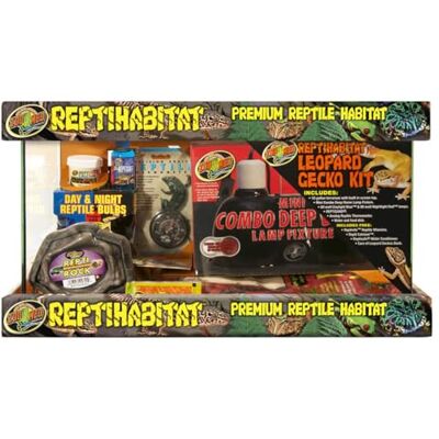 Zoo Med Reptihabitat Kit Gecko pour Reptile/Amphibien Zoo Med Reptihabitat Kit Gecko pour Reptile/Amphibien