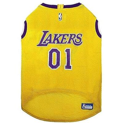 Pets First NBA Los Angeles Lakers Maillot pour chien Taille XL Pets First NBA Los Angeles Lakers Maillot pour chien Taille XL