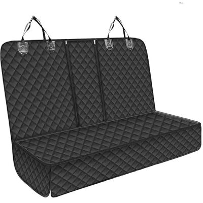 WENINETIES Housse de siège de voiture pour Mini Electric Cooper SE (F56) 2019-2023, protection de siège arrière en fourrure antiadhésive pour animal de compagnie, tapis antidérapant doux et WENINETIES Housse de siège de voiture pour Mini Electric Cooper SE (F56) 2019-2023, protection de siège arrière en fourrure antiadhésive pour animal de compagnie, tapis antidérapant doux et