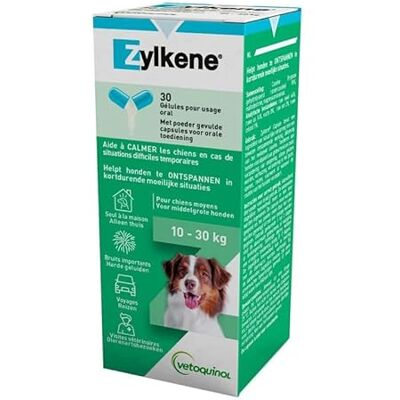 Vetoquinol Zylkene Plus 225 Supplément pour Chiens - Supplément pour Chiens Vetoquinol Zylkene Plus 225 Supplément pour Chiens - Supplément pour Chiens