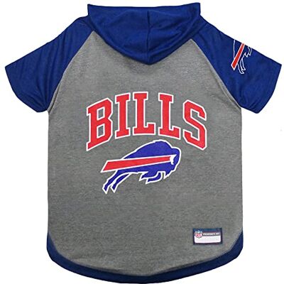 Pets First Buffalo Bills Sweat à capuche pour chiens et chats NFL Football sous licence pour chien, taille S. Sweat à capuche de sport pour animaux de compagnie, maillot sportif sous licence pour Pets First Buffalo Bills Sweat à capuche pour chiens et chats NFL Football sous licence pour chien, taille S. Sweat à capuche de sport pour animaux de compagnie, maillot sportif sous licence pour
