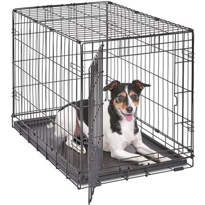 MidWest Homes for Pets Cage à une porte pour animal de compagnie 1530 MidWest iCrate 76,2 x 48,26 x 53,34 cm MidWest Homes for Pets Cage à une porte pour animal de compagnie 1530 MidWest iCrate 76,2 x 48,26 x 53,34 cm