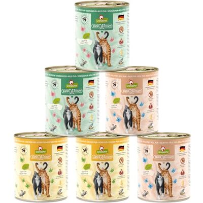 Nourriture pour chat GranataPet DeliCatessen 6 x 800 g - Complète & Haute en viande Nourriture pour chat GranataPet DeliCatessen 6 x 800 g - Complète & Haute en viande