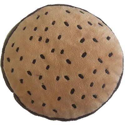 GLORIA LO MEJOR PARA TU MEJOR AMIGO Peluche pour chiens Gloria Taille 14 cm Peluche Hamburdog Jouet pour chien Jouet en peluche avec son croustillant Texture douce Matériau résistant Marron GLORIA LO MEJOR PARA TU MEJOR AMIGO Peluche pour chiens Gloria Taille 14 cm Peluche Hamburdog Jouet pour chien Jouet en peluche avec son croustillant Texture douce Matériau résistant Marron