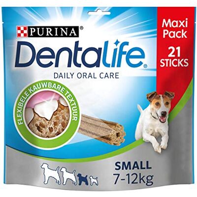 Dentalife Daily Oral Care Mini 7-12 kg Maxi Pack 345g Lot de 5 Dentalife Daily Oral Care Mini 7-12 kg Maxi Pack 345g Lot de 5