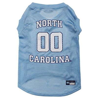 Pets First NCAA North Carolina Tar Heels Maillot de basket-ball pour chiens et chats, taille XS – Licence Caroline du Nord Tar Heels Pets First NCAA North Carolina Tar Heels Maillot de basket-ball pour chiens et chats, taille XS – Licence Caroline du Nord Tar Heels