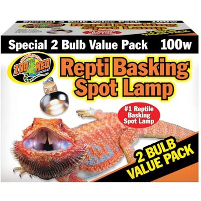 Zoo Med Repti Basking Spot Doppelpackung 100 Watt Zoo Med Repti Basking Spot Doppelpackung 100 Watt