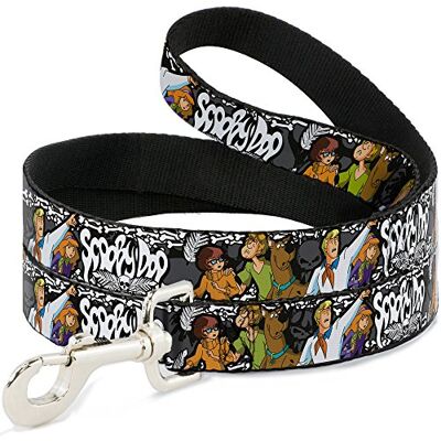 Buckle-Down Buckle Down "Scooby Doo Groupe Pose/Bones Pet Leash, 6 'x 1/5,1 cm Buckle-Down Buckle Down "Scooby Doo Groupe Pose/Bones Pet Leash, 6 'x 1/5,1 cm