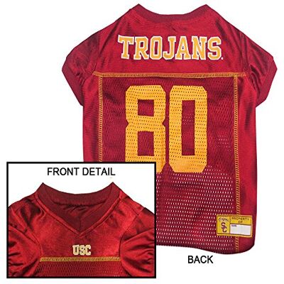 Pets First Collegiate USC Trojans Maillot pour animal domestique Taille XL Pets First Collegiate USC Trojans Maillot pour animal domestique Taille XL