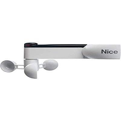 NICE Capteur climatique Anémomètre Vol, LED, Blanc NICE Capteur climatique Anémomètre Vol, LED, Blanc