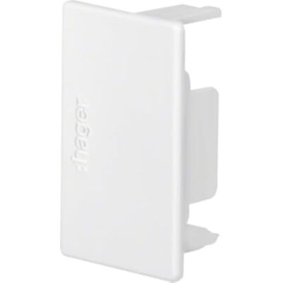Hager LF3004569016 Embout (l x H) 45 mm x 30 mm 1 pièce Blanc Hager LF3004569016 Embout (l x H) 45 mm x 30 mm 1 pièce Blanc