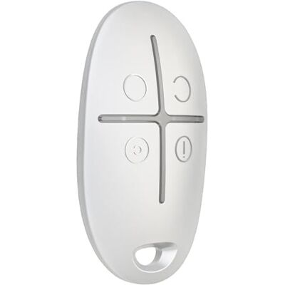 AJAX Télécommande SpaceControl pour système de sécurité Blanc AJAX Télécommande SpaceControl pour système de sécurité Blanc