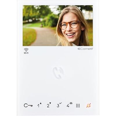 Comelit 6741W Monitor Mini A Colori VIVAVOCE WI-FI. SBTOP Comelit 6741W Monitor Mini A Colori VIVAVOCE WI-FI. SBTOP