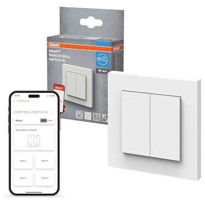 OSRAM SMART+ WIFI REMOTE WALL SWITCH 4 Button OSRAM SMART+ WIFI REMOTE WALL SWITCH 4 Button